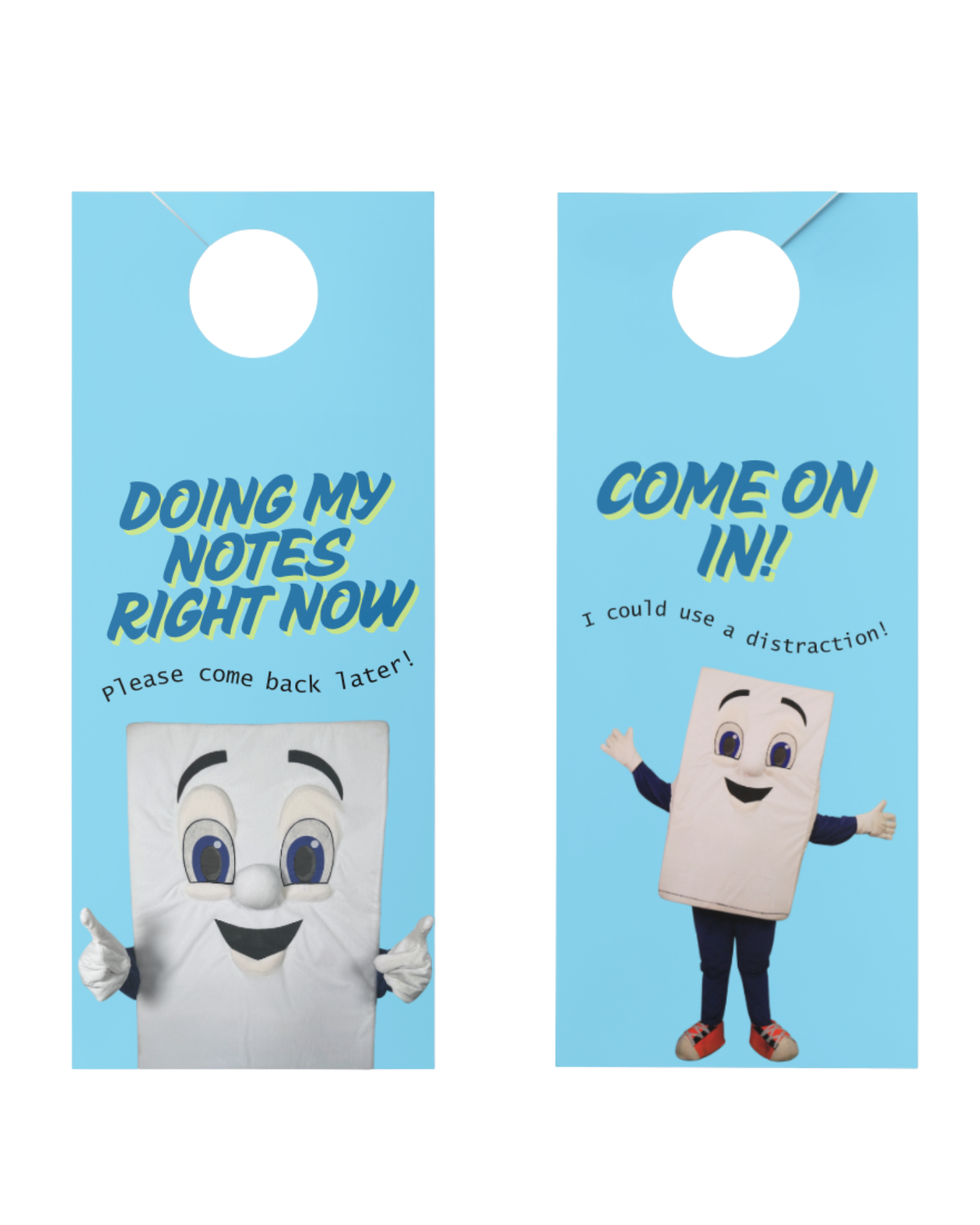 Notey Door Hanger