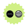 "Keep Talking. I'm Diagnosing You" Button